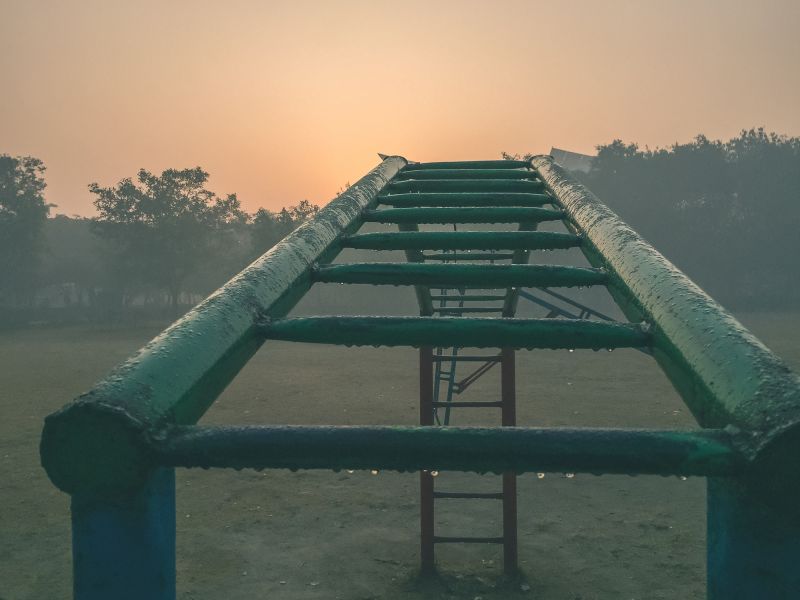 Monkey Bars Installation in Longmont, CO